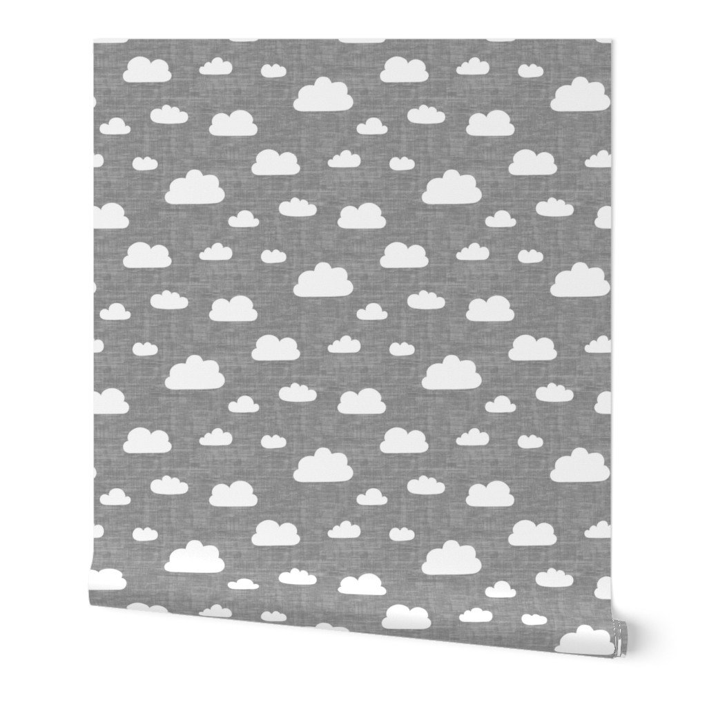 Clouds - Gray texture