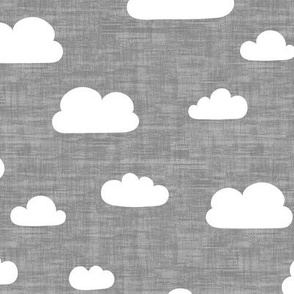 Clouds - Gray texture