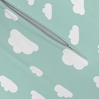 Clouds - Mint background