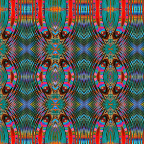 Kaleidoscopic Cacophany Mirrored