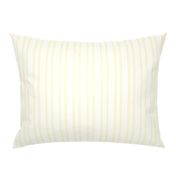 French Ticking ~ White and Hameau 