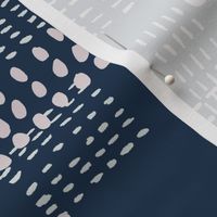 Indigo and Sashiko Dots