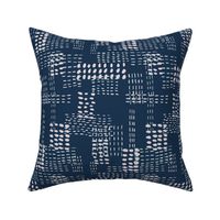 Indigo and Sashiko Dots