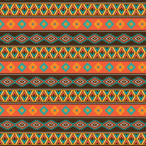 Tribal Aztec Pattern