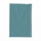 Delicately Speaking Teal 3-Medium