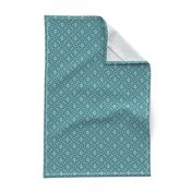 Delicately Speaking Teal 3-Medium