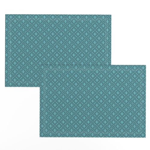 Delicately Speaking Teal 3-Small