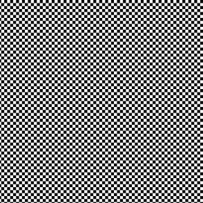 Checkerboard Medium Black And White