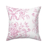 Faded Rococo in sorbet pink