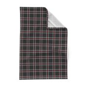 [Petite Size] Persona 5 Shujin High School Uniform Plaid (Black/Red/White)