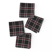 [Petite Size] Persona 5 Shujin High School Uniform Plaid (Black/Red/White)