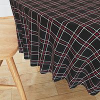 [Petite Size] Persona 5 Shujin High School Uniform Plaid (Black/Red/White)