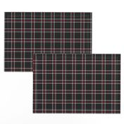 [Petite Size] Persona 5 Shujin High School Uniform Plaid (Black/Red/White)