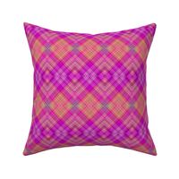 FRUIT SALADE HARMONY DIAGONAL PLAID TARTAN 5