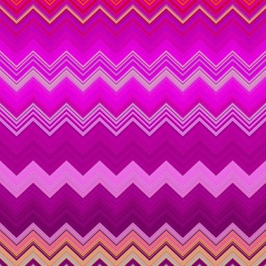 FRUIT SALADE HARMONY CHEVRONS 1 ZIGZAG