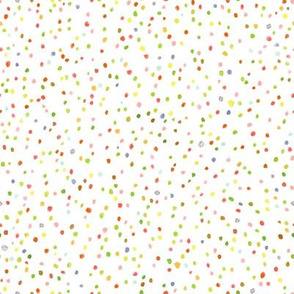 Watercolor & Graphite Dots (Multi)