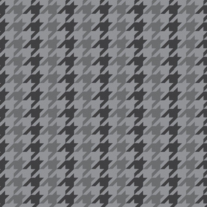 Dark Grey Houndstooth