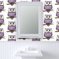 Smaller Purple Owl