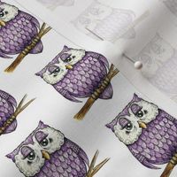 Smaller Purple Owl