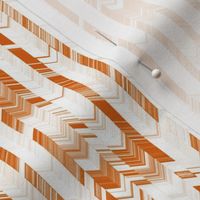 CRAZY CHEVRONS ARROWS CLASSIC CARAMEL STONE TOFFEE AUTUMN BAMBOO