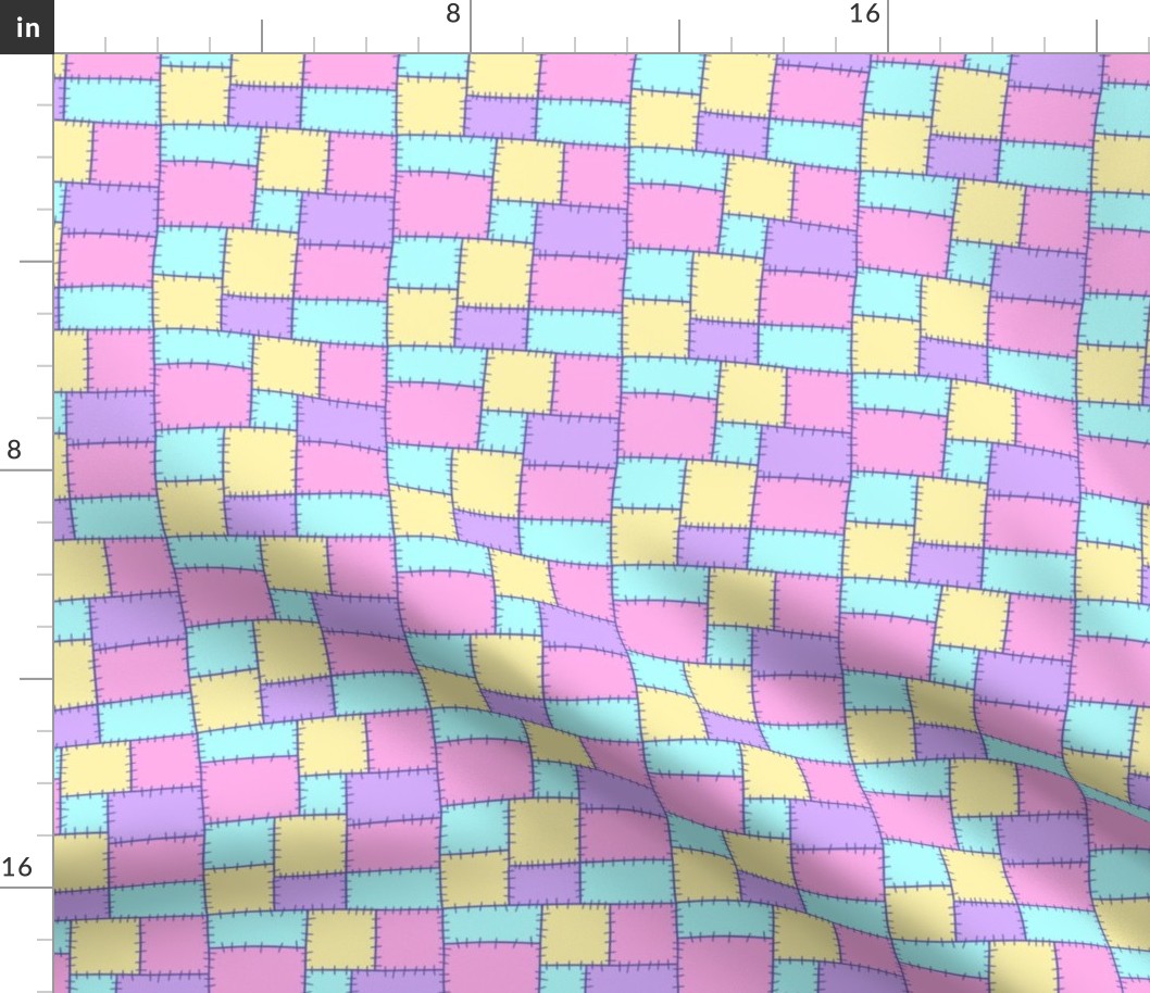 Pastel patchwork