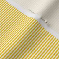 Tiny Stripes Dk Yellow