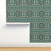 Gaudian masks turquoise plus by Su_G_©SuSchaefer