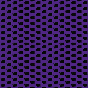 Washington Tiled - Purple