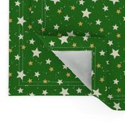 Christmas Stars Green