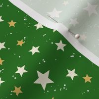 Christmas Stars Green