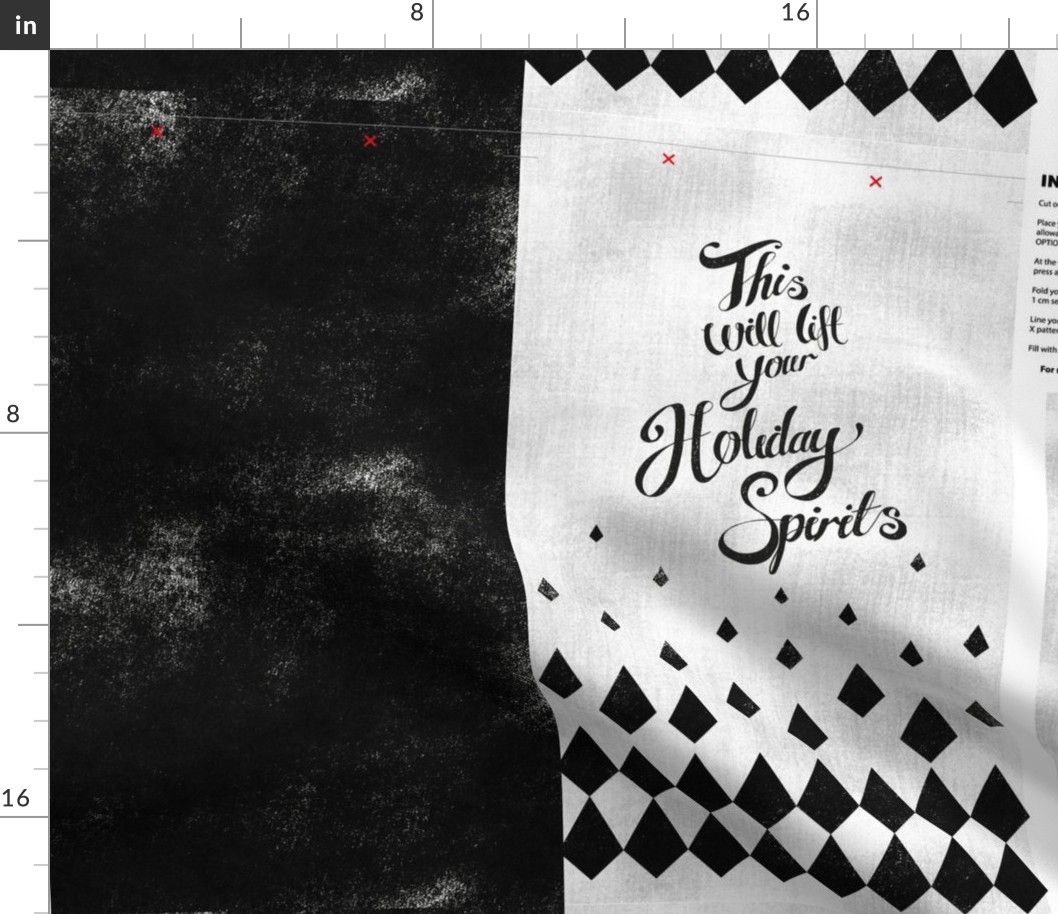 Holiday Spirits Easy Cut and Sew