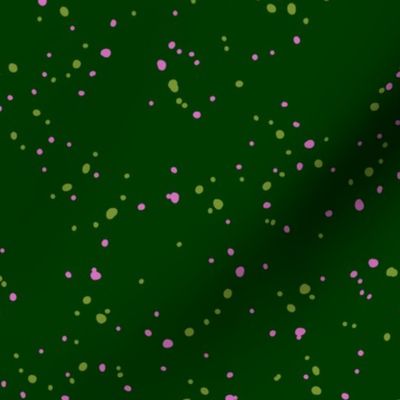 Butterflies - Dots (Dark Green)