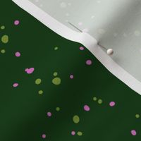 Butterflies - Dots (Dark Green)