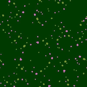 Butterflies - Dots (Dark Green)