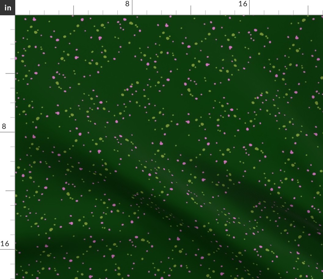 Butterflies - Dots (Dark Green)