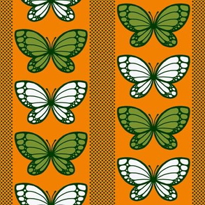 Butterflies - Flying Stripes (Orange)