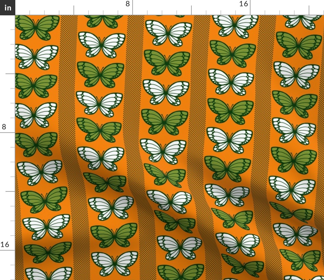 Butterflies - Flying Stripes (Orange)