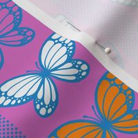 Butterflies - Flying Stripes (Pink)