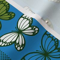 Butterflies - Flying Stripes (Blue)