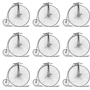 Danita's High Wheel Bicycle - FOR JILL