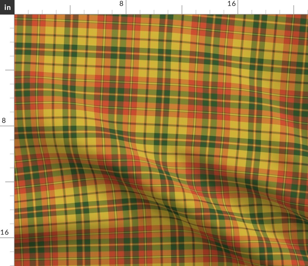 Strathearn royal tartan, 6" bright, c.1820 Wilson's of Bannockburn