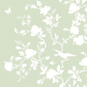 Ames Chinoiserie in basil