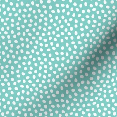 Duck Egg Blue Pebbles - large