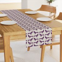 grackle pattern in purple