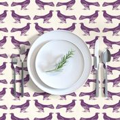 grackle pattern in purple