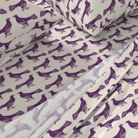 grackle pattern in purple