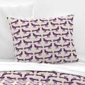 grackle pattern in purple