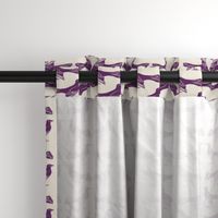 grackle pattern in purple