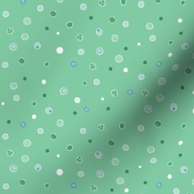 pond water dots