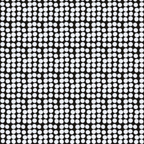 Black and White Dots